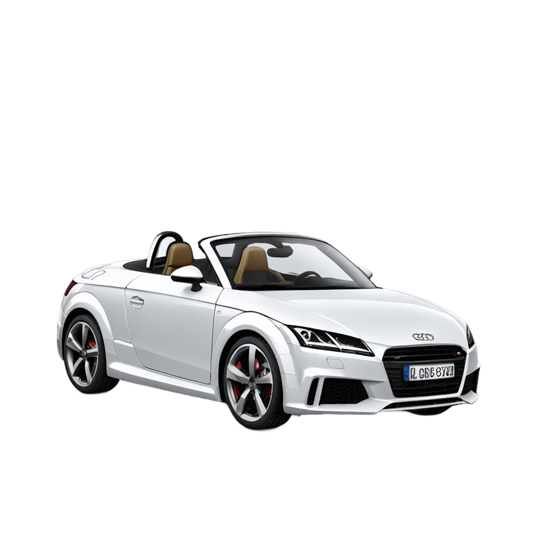 genmoji：goofy audi tt roadster competition plus