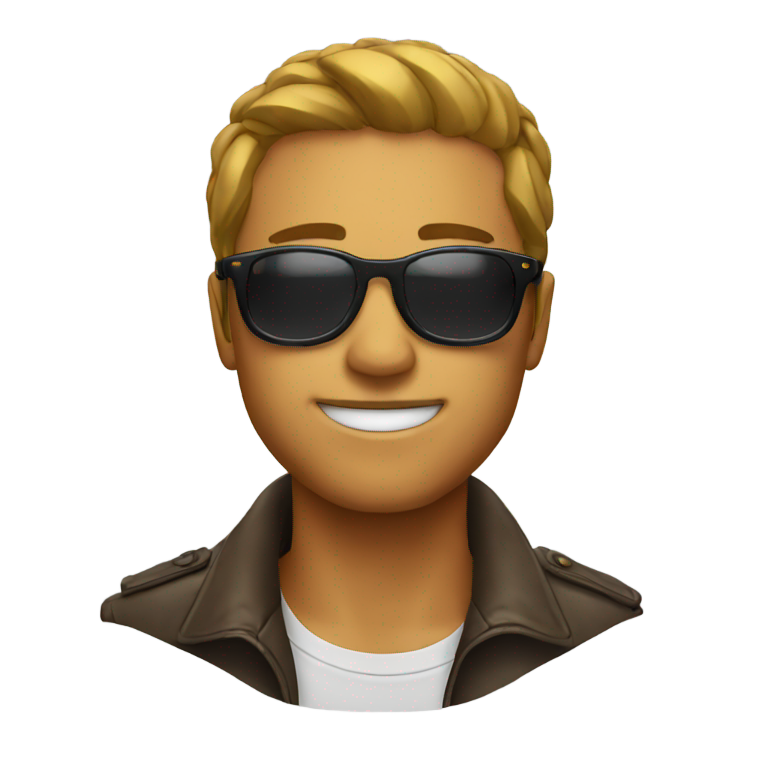 genmoji：摘掉墨镜的表情符号