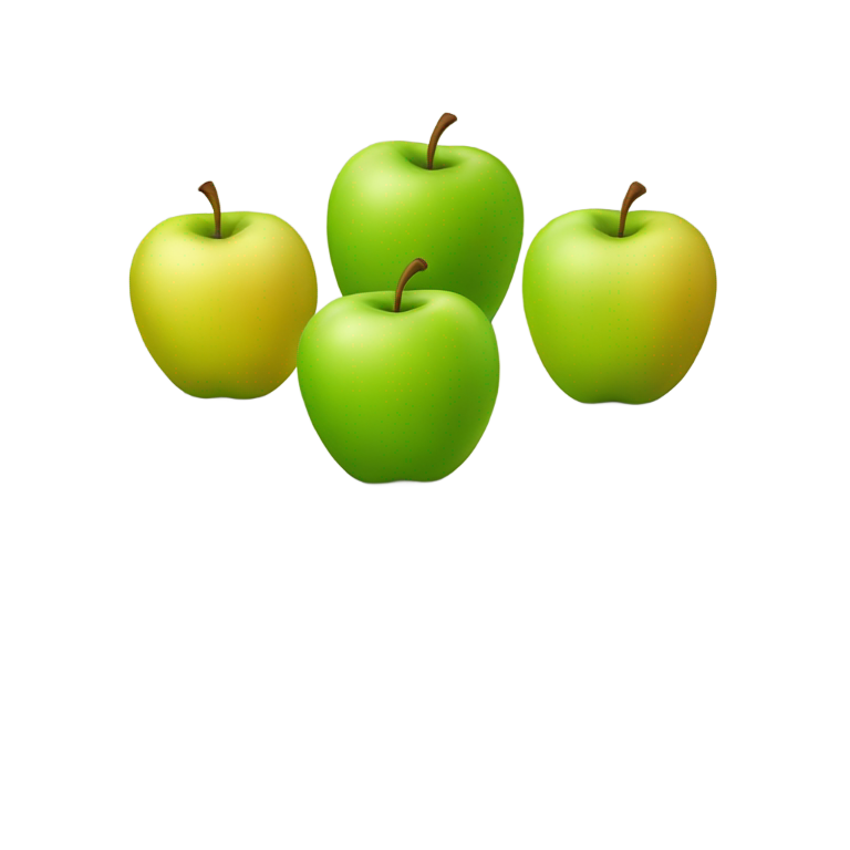 genmoji：苹果黄绿