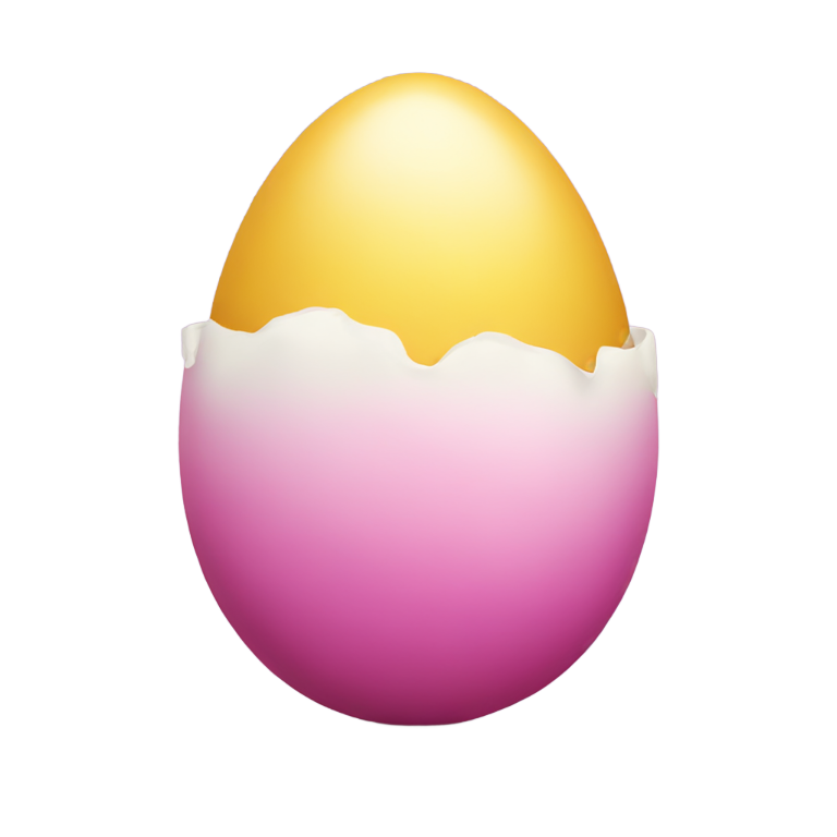 genmoji : Œuf de Pâques