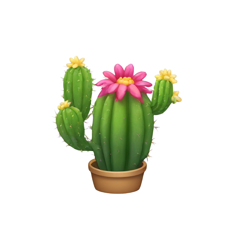 genmoji：彩虹仙人掌