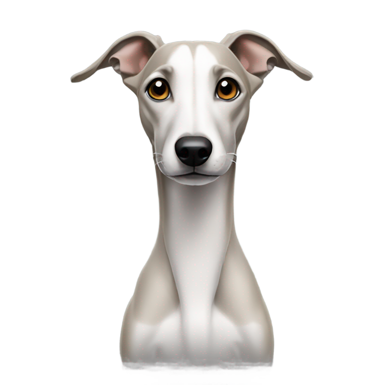 genmoji: Whippet dog