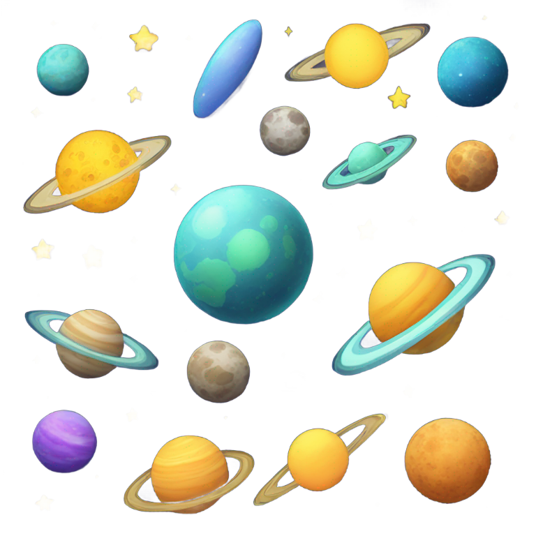 genmoji：外太空
