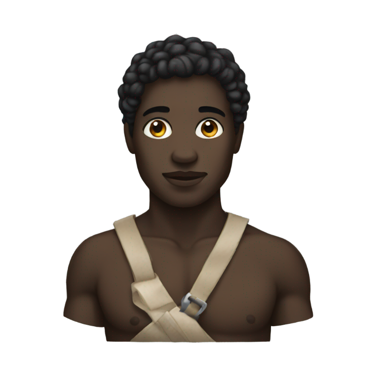 genmoji: A black slave