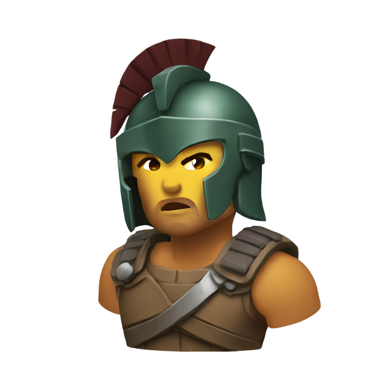 genmoji：斯巴达人