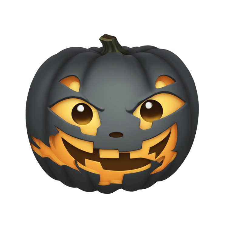 genmoji：快乐的万圣节脸