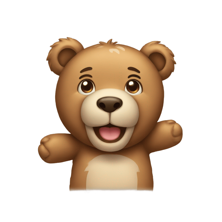 genmoji：轻松的熊