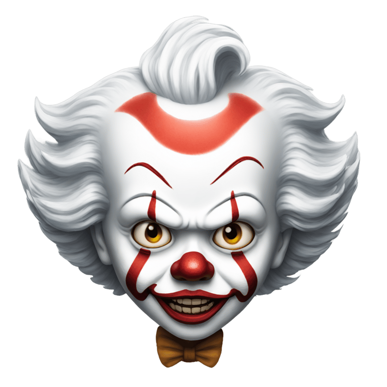 genmoji：小丑（Pennywise）