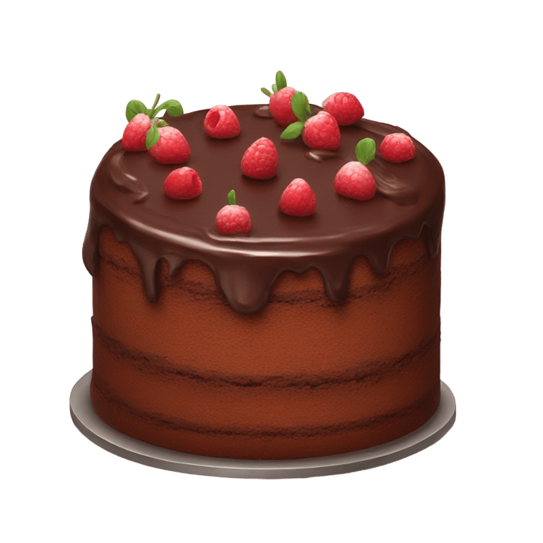絵文字：チョコレートケーキ