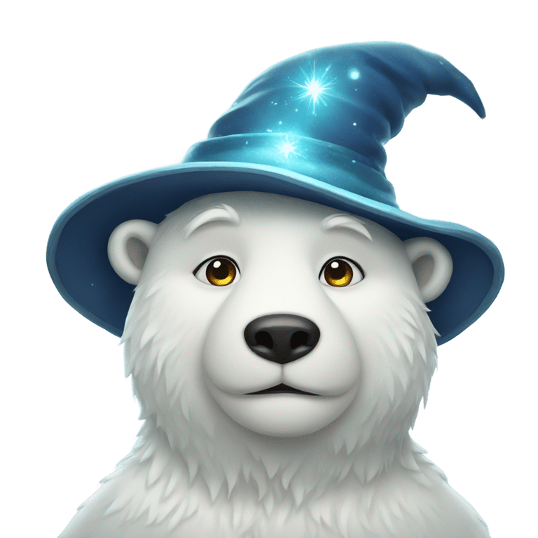 genmoji：极地熊法师