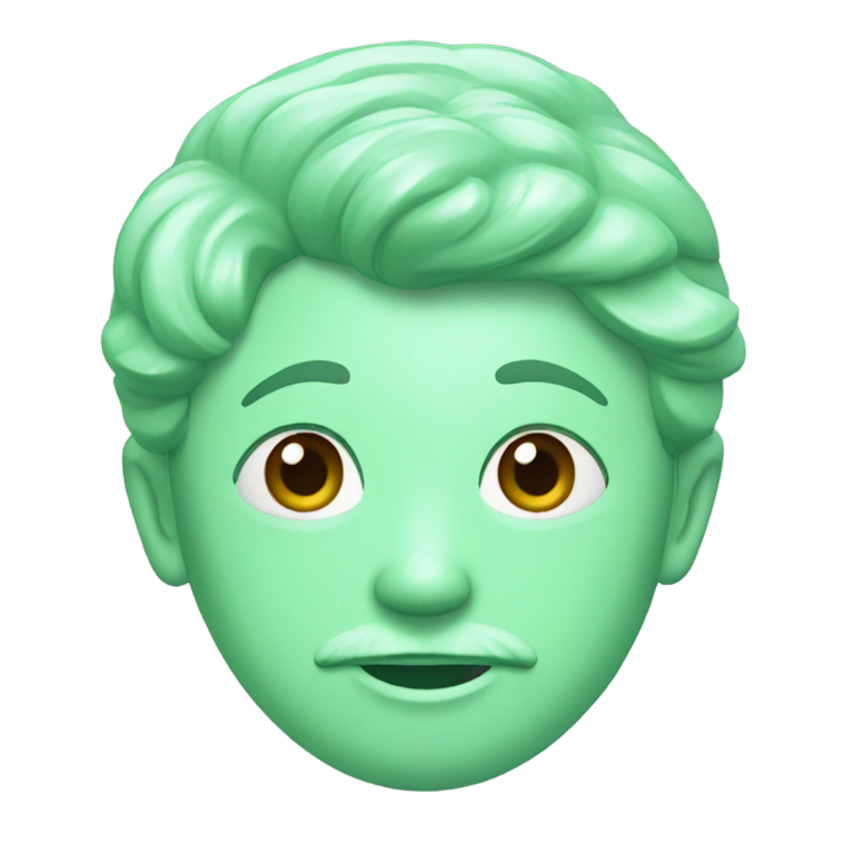 絵文字：Mint green