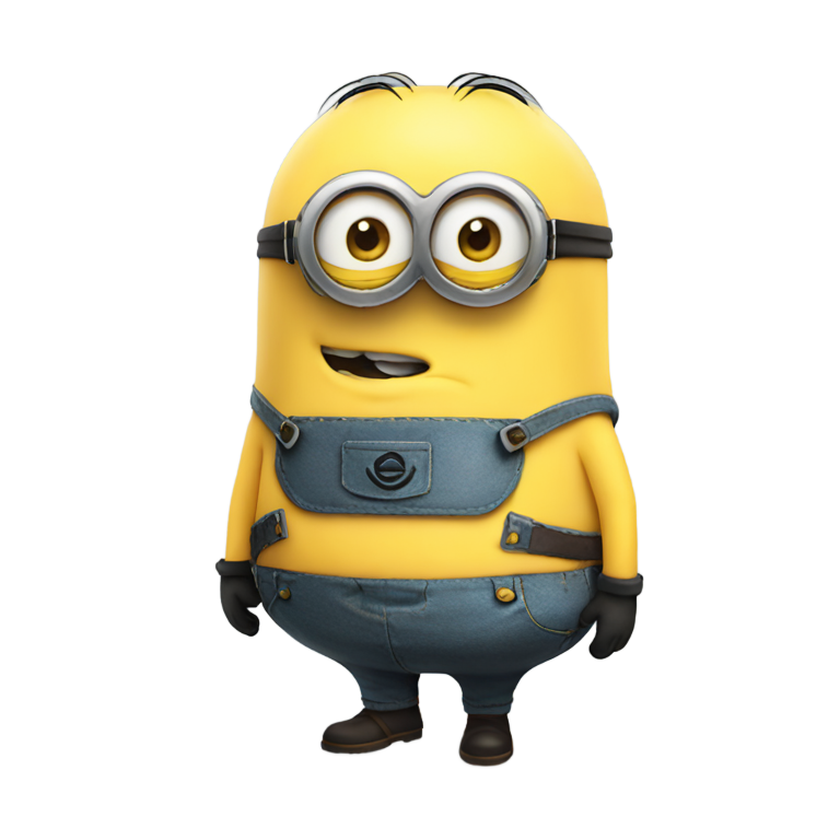 genmoji：世界上最胖的小黄人，肚子超长