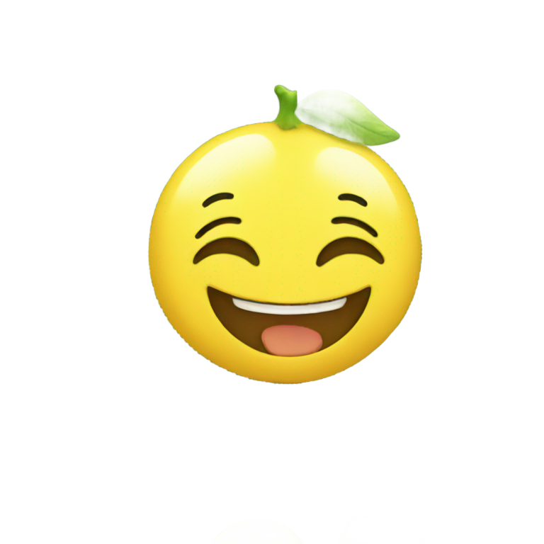 絵文字：ハッピーレモン