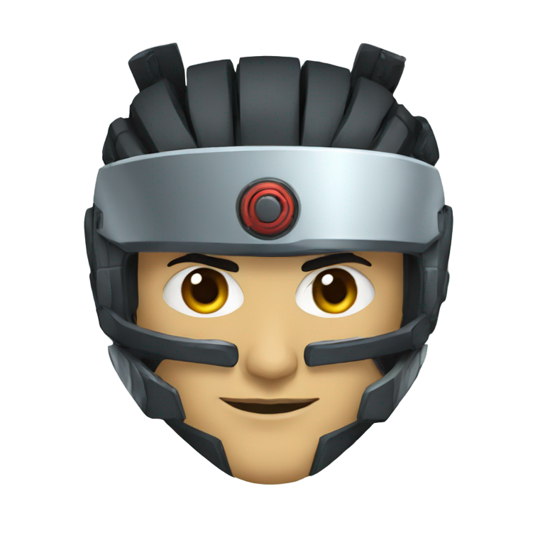 genmoji: A cybernetic samurai