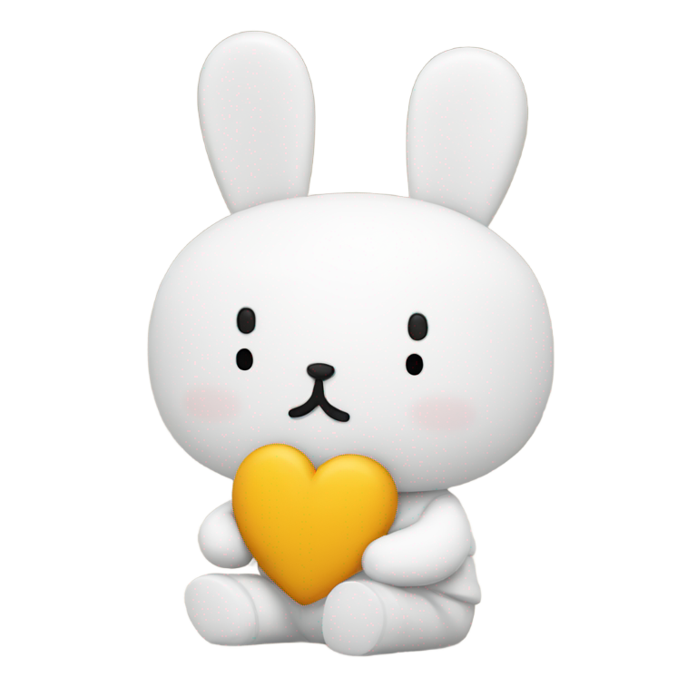 genmoji : Personnage Miffy