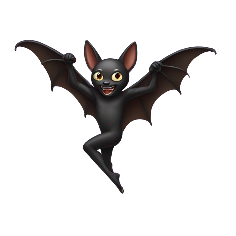 genmoji: dancing bat