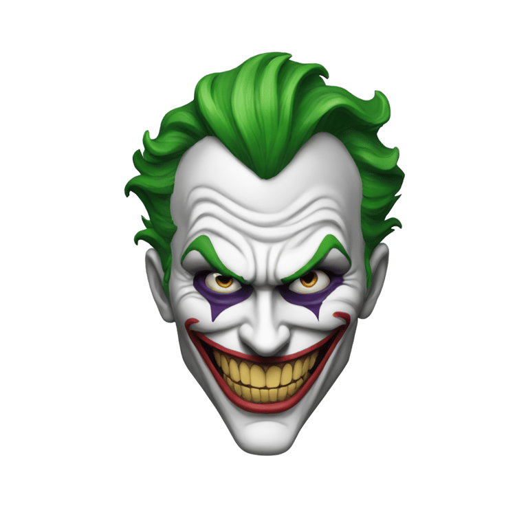 genmoji：疯狂，笑面人