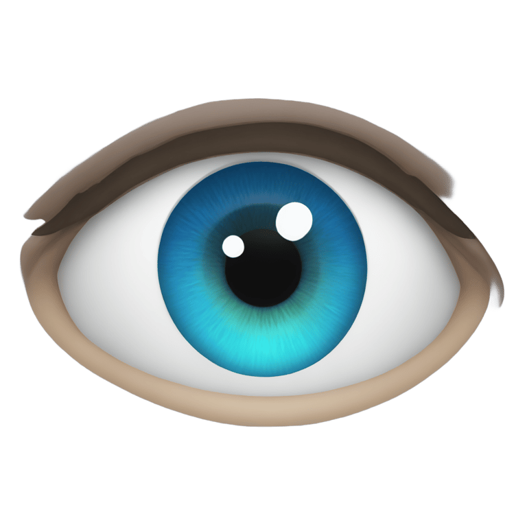 genmoji：蓝眼睛