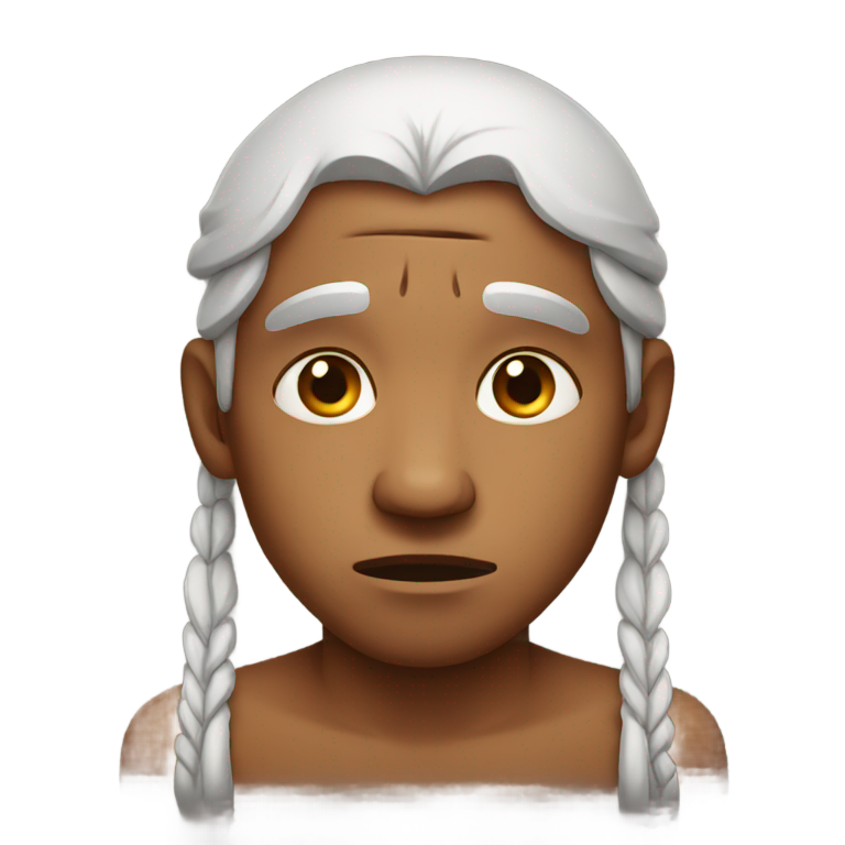 genmoji：哭泣的印度男人