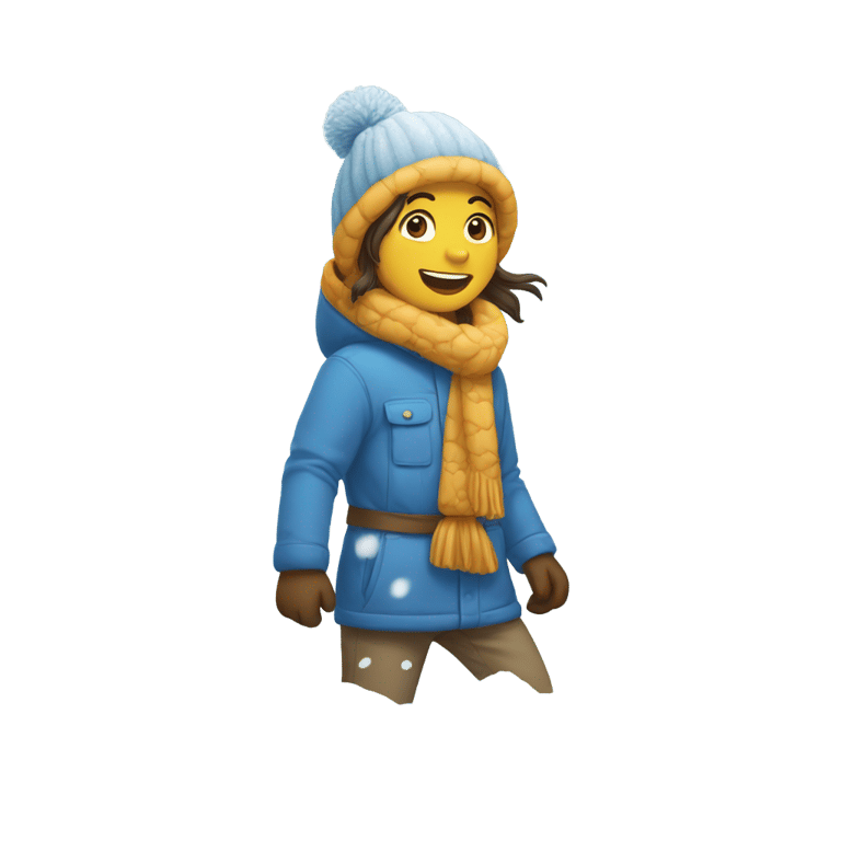 genmoji : “Snow day’”