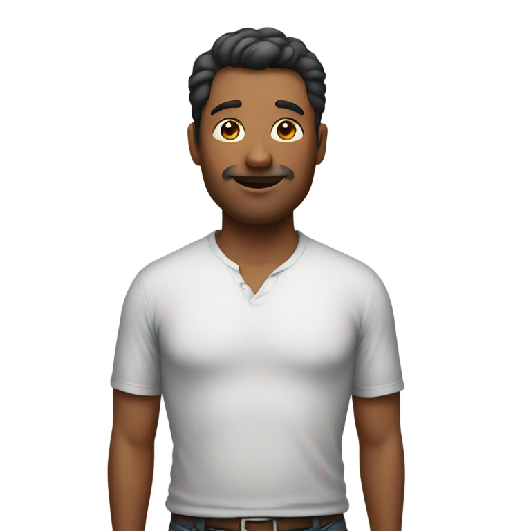 genmoji : Homme avec pis