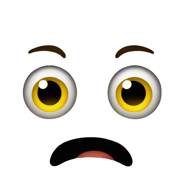 genmoji: Surprised face