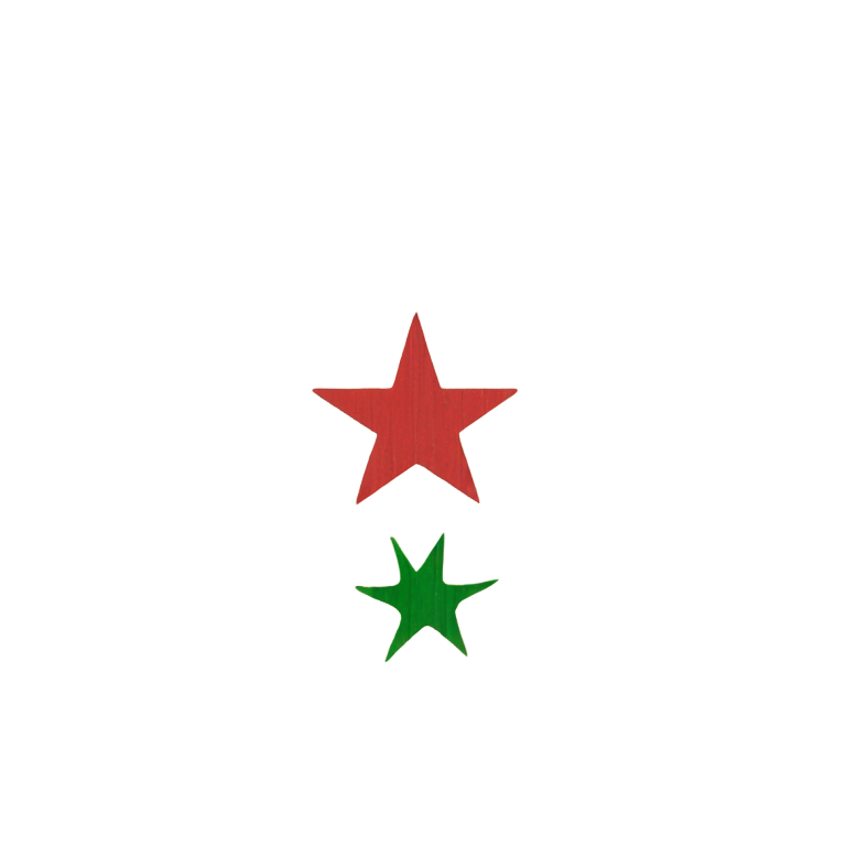 genmoji: syrian flag decoupage design