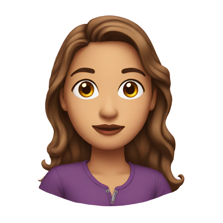 genmoji : Elle se promène.