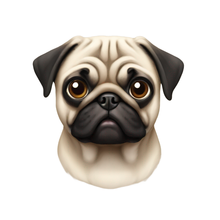 genmoji：哈巴狗