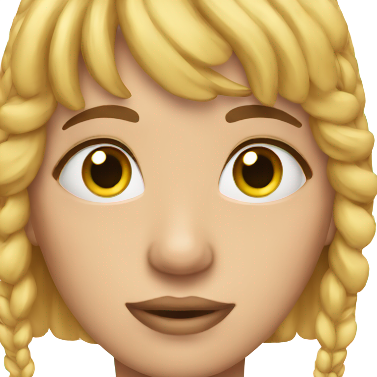 genmoji: a person with double eyelashes