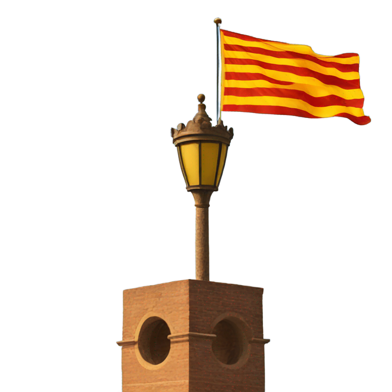 genmoji: Catalan Senyera flag