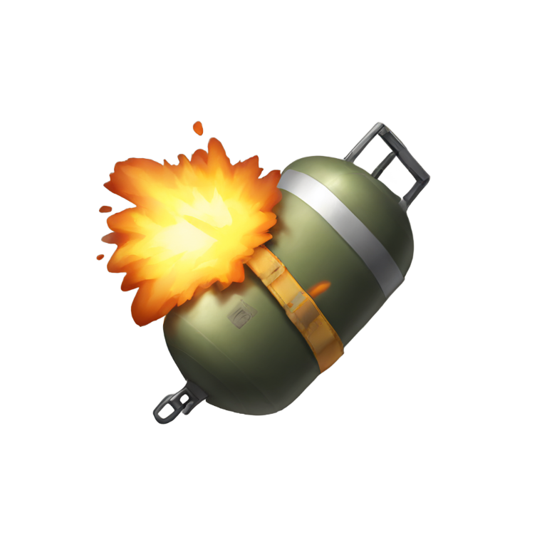 genmoji：爆炸弹物品