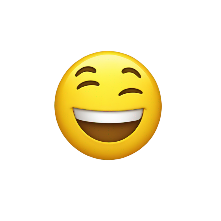 genmoji：你好，微笑的黄色表情符号伸出来