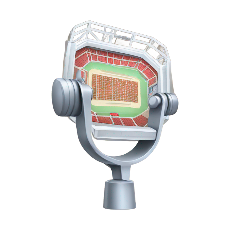 genmoji：体育场门票售罄麦克风