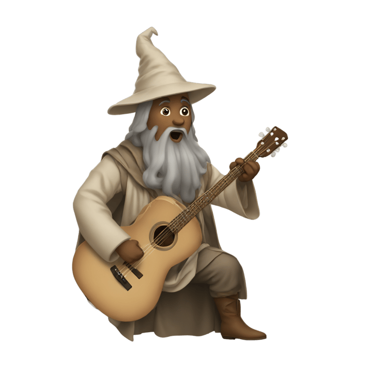 genmoji：小巫师唱着坎耶·韦斯特的歌