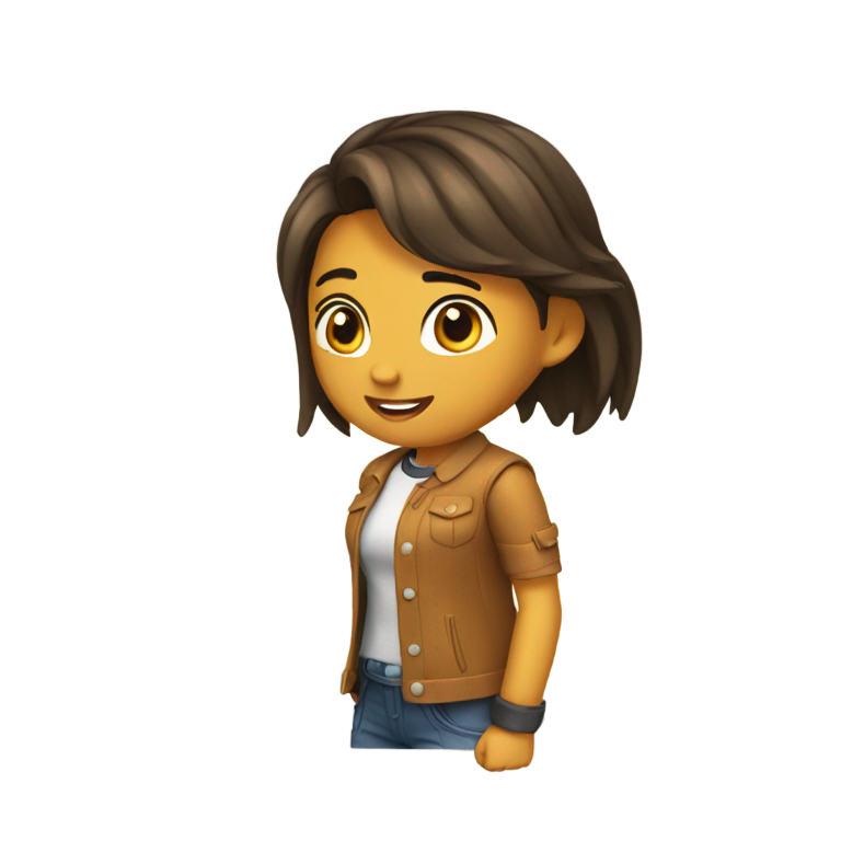 genmoji：Chica agregar a caballo