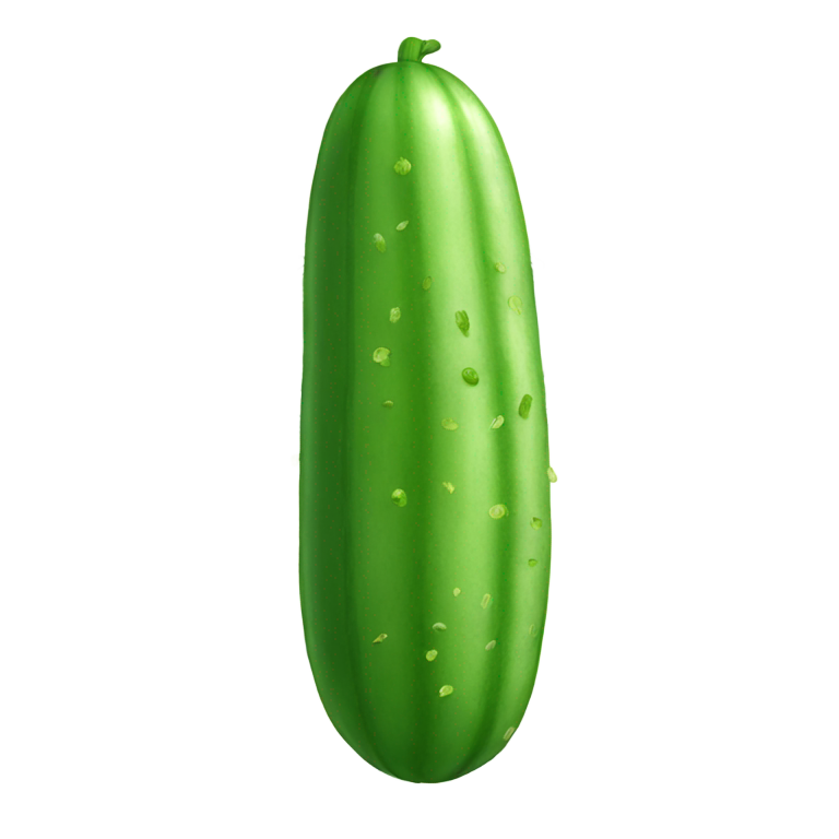 genmoji : concombre d'argent