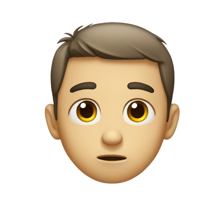 絵文字：big sad eyes