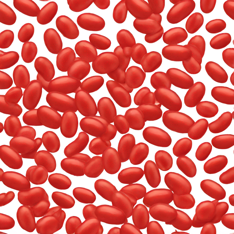 genmoji：红色软糖豆