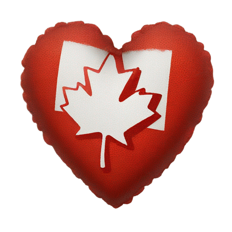 genmoji : Cœur du Canada