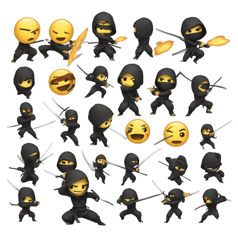 genmoji：动漫忍者技术大战