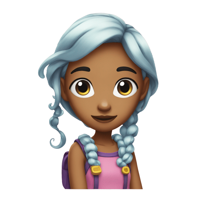 genmoji：墨迹女孩
