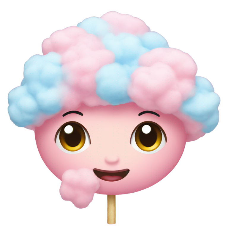 genmoji : barbe à papa