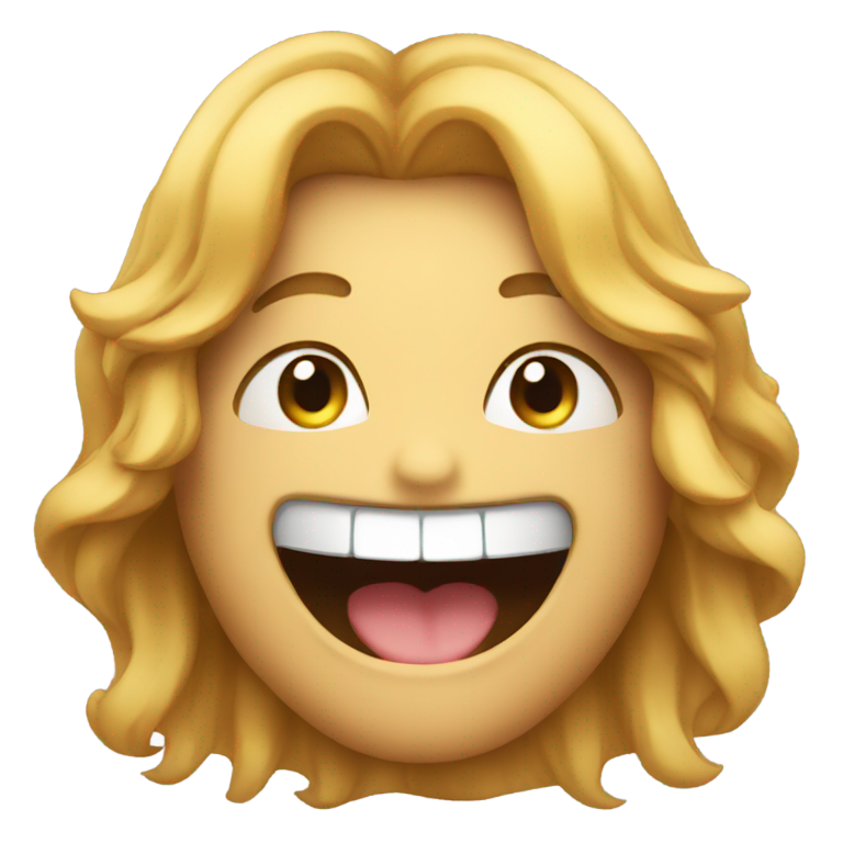 genmoji：超大兴奋微笑