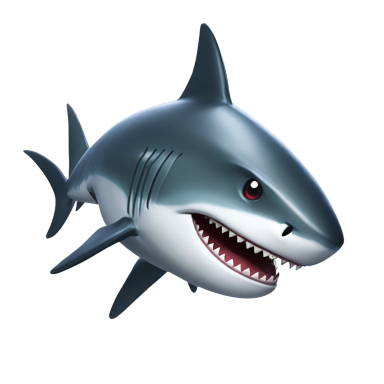 genmoji：jeff the shark from marvel rivals