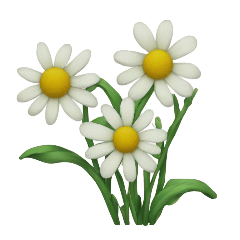 genmoji: wan gogh flowers on canvas