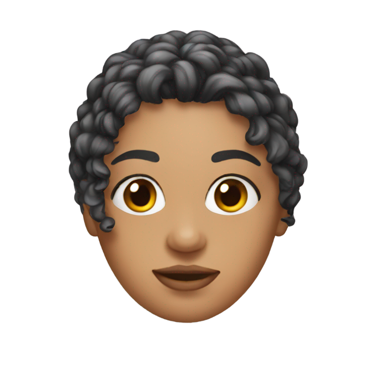 genmoji：女人蕾丝内裤背面头发