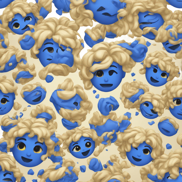 genmoji : royal blue