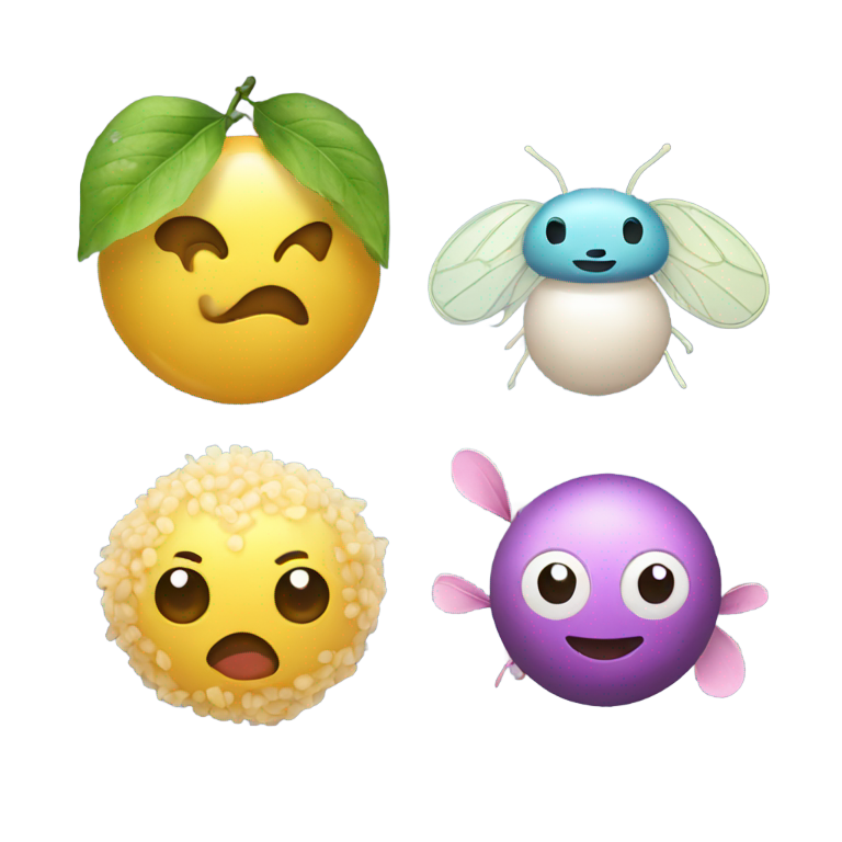 genmoji：精灵饭团病毒呼啦圈