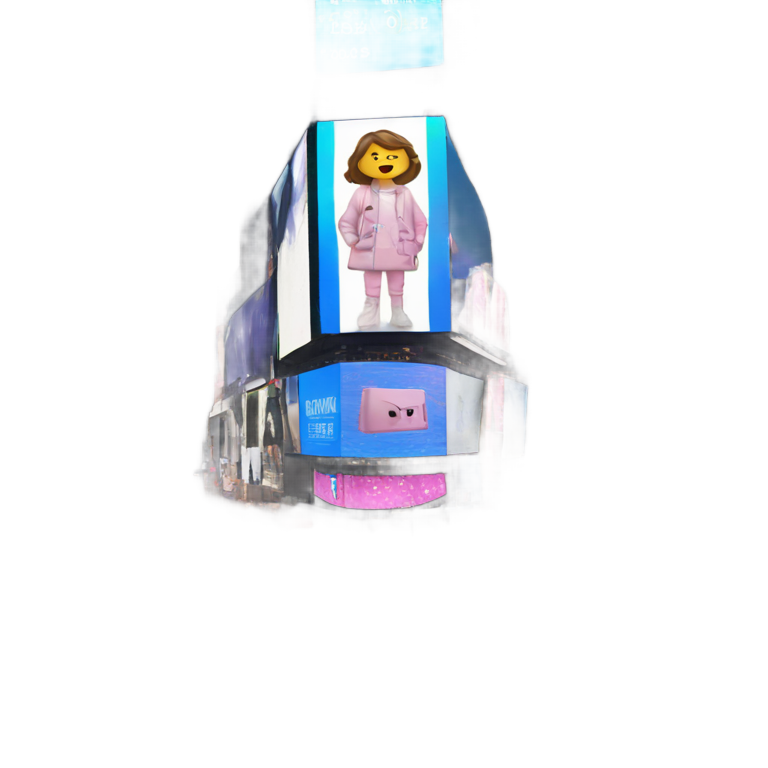 genmoji：时代广场2025